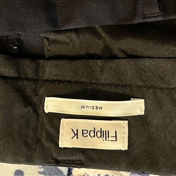 NWOT Filippa K Fine Wool Tailored Minimalist Straight Wide Leg Mid Rise Trousers - Picture 6 of 7